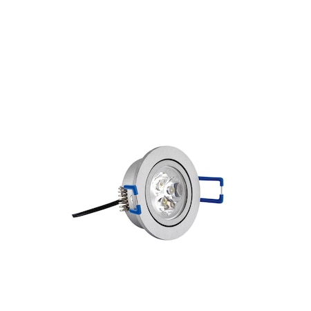 Tresco Lighting Tresco 12VDC 3W Pockit Spot LED Light, 5000K, Nickel L-LED-3DSP-CNI-1